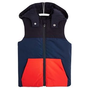 🆕 Jacadi Toddler Boys Vest, 4t, Navy
